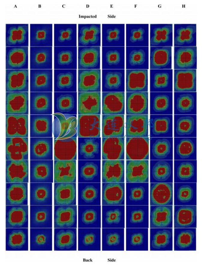 靜電紡絲納米纖維增韌膜提升復(fù)合材料CAI即沖擊后壓縮強(qiáng)度實(shí)驗(yàn)示例