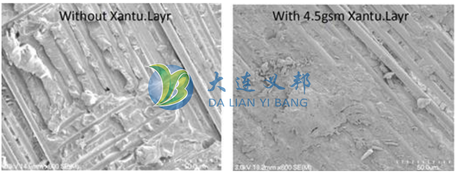 靜電紡絲納米纖維增韌膜提升復(fù)合材料CAI即沖擊后壓縮強(qiáng)度實(shí)驗(yàn)示例