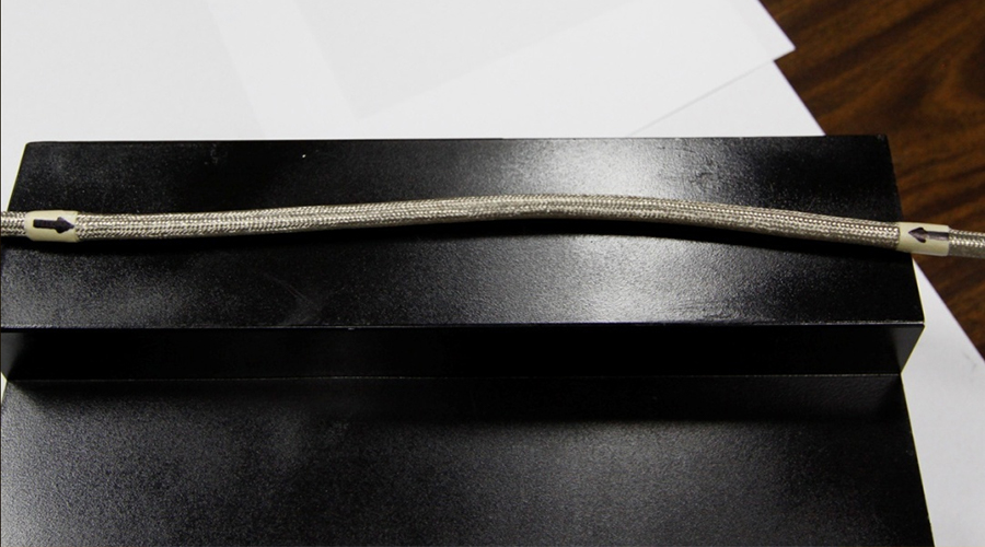 大連義邦PBO鍍金屬高分子纖維防波套耐磨測試,100次循環(huán)電阻無變化