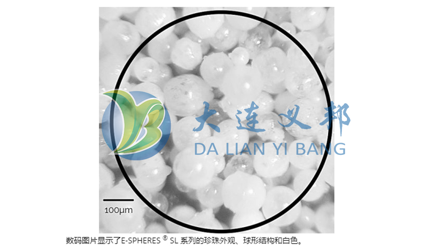 空心陶瓷微珠對(duì)比玻璃微珠,在耐高溫性能上具有極大的提升