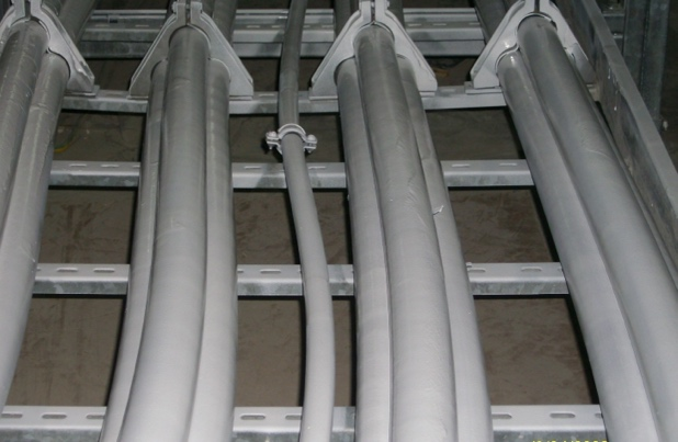 鋼鐵集團選擇大連義邦Flammotect A防火涂料,為線纜提供高達A60的防火保護