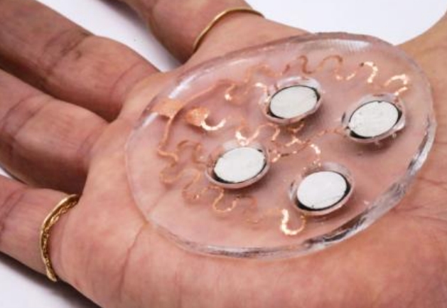 醫療行業設備實時監控壓感油墨,能夠精確測量0-100%形變和0-1000N力范圍